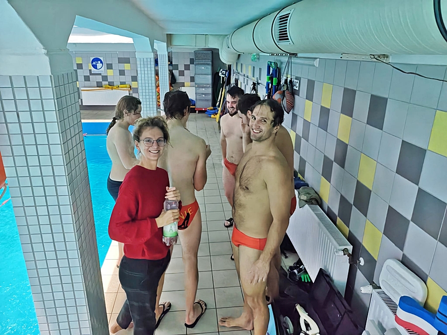 Hokej pod wodą Walenie Siemianowice Śląskie Trening 20 XII 2025